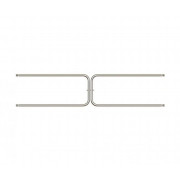 ASP D32.1,3x2 комплект створок для двойной распашной секции ограждения 2600мм