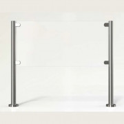 ASP-50LT.GL.8.960.535 ограждение со стеклянной вставкой