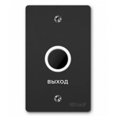 BAS-IP SH-45TR BLACK бесконтактная кнопка выхода
