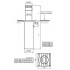 BFT STOPPY MBB/ DACOTA 220/700 боллард электромеханический из нерж. стали с подсветкой
