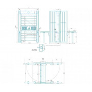 Блокпост СПЕКТР СТ 4 серия Z полноростовой турникет