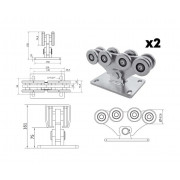 CAME KIT VITA ME 03 (1710043) комплект консольного оборудования до 700 кг для откатных ворот