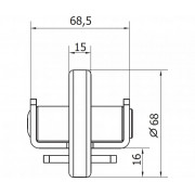 CAME RUN M (1700013) ролик концевой
