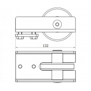 CAME RUN M (1700013) ролик концевой