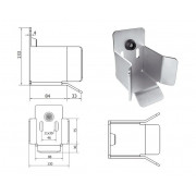 CAME KIT SOLE SE 03 (1710019) комплект консольного оборудования до 350 кг для откатных ворот