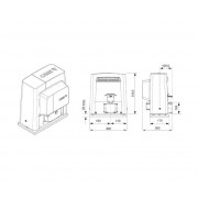 CAME BKS18AGS (801MS-0090) привод для откатных ворот до 1800 кг