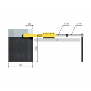 CAME G12000K (001G12000K) тумба шлагбаума