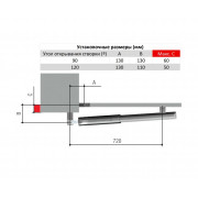 CAME ATI 3000 COMBO CLASSICO (001U7088RU) комплект автоматики для распашных ворот до 800 кг