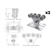 CAME S-ЭКОНОМ комплект консольного оборудования до 350 кг с рельсом 6 м для откатных ворот