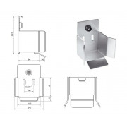 CAME M-СТАНДАРТ комплект консольного оборудования до 800 кг с рельсом 6 м для откатных ворот