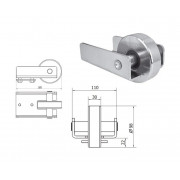 CAME L-КОМПЛЕКТ комплект консольного оборудования до 1700 кг с рельсом 6 м для откатных ворот