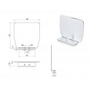 CAME L-КОМПЛЕКТ комплект консольного оборудования до 1700 кг с рельсом 6 м для откатных ворот