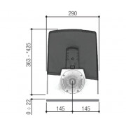 CAME BXV08AGS (801MS-0210) привод для откатных ворот до 800 кг