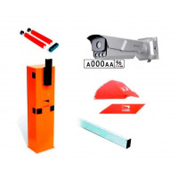 CAME 4 комплект шлагбаума с распознаванием автомобильных номеров