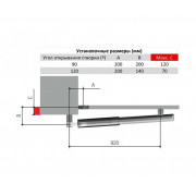 CAME ATI 5024N 001A5024N привод линейный для распашных ворот до 1000 кг