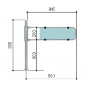 CAME 001PSBPCCWA калитка 900 мм механическая левая