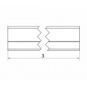 CAME STAGE SZ 3 (1700168) рельс направляющий оцинкованный 3 м до 500 кг