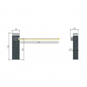 CAME GGT40AGS (803BB-0160) тумба шлагбаума