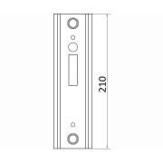 CAME DOCK 62 (1700056) Улавливатель для замка-крюка, ширина 62 мм