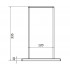 CAME PARK L 350 (1700197) Kронштейн 350x120мм с крепежем для LAST L и всех моделей PADDOCK