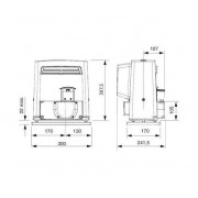 CAME BX708 GSM KIT Connect (BX708_GSM_KIT) Комплект для откатных ворот до 800 кг. с GSM управлением через приложение