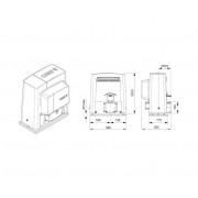 CAME BKS12 Wi-Fi KIT Connect (BKS12_Wi-Fi_KIT) Комплект для откатных ворот до 1200 кг. с Wi-Fi управлением через приложение