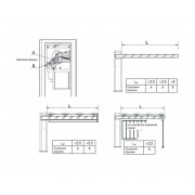 CAME G4000T Classico (G4000T KIT) Комплект шлагбаума шириной проезда до 4 метров