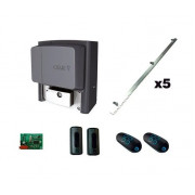 CAME BX608RC KIT Rack-5 Комплект автоматики до 800 кг с фотоэлементами с оцинкованной зубчатой рейкой