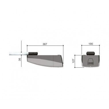 CAME VER08DES 3,2 COMBO KIT комплект автоматики для секционных ворот CAME VER08DES 3,2 COMBO KIT комплект автоматики для секционных ворот
