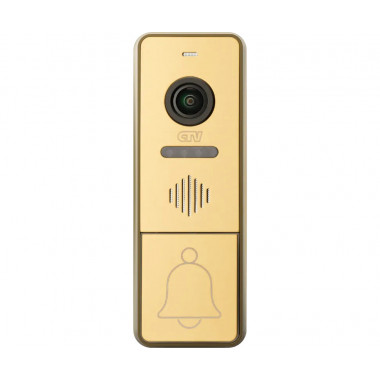 CTV-D4004FHD золото  одноабонентская цветная AHD, CVBS видеопанель