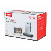 Dahua DHI-KTP05(S)/DHI-VTO3222E-P/DHI-VTH2621GW-WP комплект IP видеодомофона
