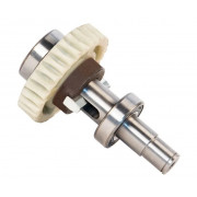 DoorHan DHSL011 Рабочий вал двигателя с шестеренкой и подшипниками в сборе