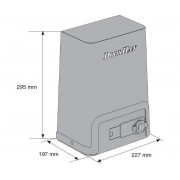 DoorHan SL-500PRO+R9 (SLIDING-500PRO+R9) комплект привода для откатных ворот весом до 500 кг с зубчатой рейкой