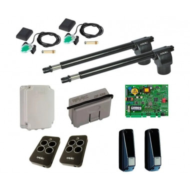 FAAC 414 LONG KIT + Пульты RC 414long_kit_RC  комплект для распашных ворот линейный до 400 кг
