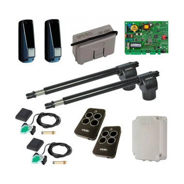 FAAC 414 KIT + Пульты RC 414_kit_RC комплект для распашных ворот линейный до 300 кг