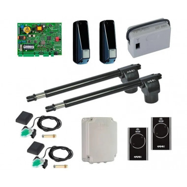 FAAC 414 KIT + Пульты SLH 414_kit_SLH_91  комплект для распашных ворот линейный до 300 кг