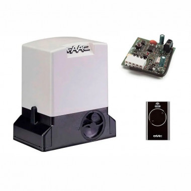 FAAC 741 KIT SLH (741_FAAC8_SLH) комплект автоматики с пультом для откатных ворот до 900 кг FAAC 741 KIT SLH (741_FAAC8_SLH) комплект автоматики с пультом для откатных ворот до 900 кг