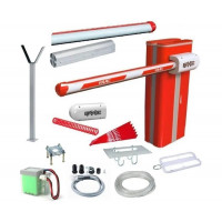 FAAC B680H/8 с дюралайтом, лампой и резервным питанием комплект гидравлического шлагбаума