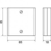IronLogic CP-Z-1 мод. Е B (7975) считыватель proximity-карт для скрытой установки накладной