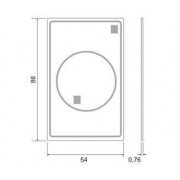 IronLogic IL-06E&M двухчиповая карта ISO с EM Marine и Mifare 1K