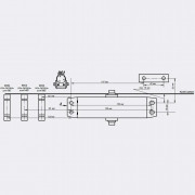 NOTEDO DC-080 Легкий характер коричневый доводчик до 120 кг