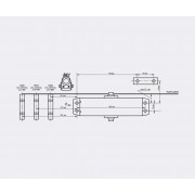 NOTEDO DC-120-I серебро доводчик до 140 кг