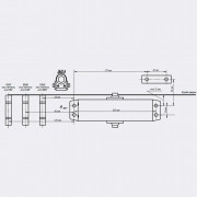 NOTEDO DC-180 Классика серебро доводчик до 180 кг