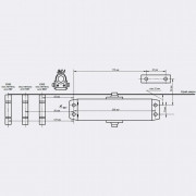 NOTEDO DC-150 Классика бронза доводчик до 150 кг