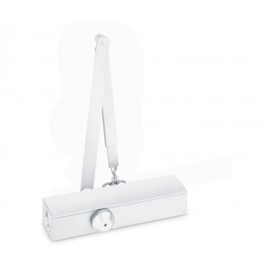 NOTEDO DC-050-150 DA+BC PRO (белый) доводчик дверной механогидравлический, накладной NOTEDO DC-050-150 DA+BC PRO (белый) доводчик дверной механогидравлический, накладной