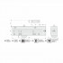 NOTEDO DC-050-150 DA+BC PRO (белый) доводчик дверной механогидравлический, накладной NOTEDO DC-050-150 DA+BC PRO (белый) доводчик дверной механогидравлический, накладной