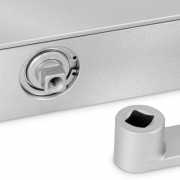 NOTEDO DC-025-095 SL+HO+DA+BC PRO (серебро) доводчик дверной, механогидравлический, двухскоростной