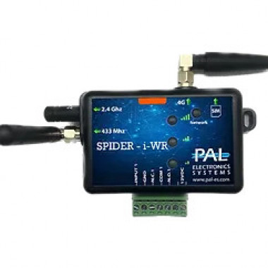 PAL-ES Spider i-WR контроллер GSM 1 выход, 1 вход PAL-ES Spider i-WR контроллер GSM 1 выход, 1 вход