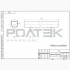 Ролтэк 054 кронштейн предотвращает раскачивание створки (без роликов) Ролтэк 054 кронштейн предотвращает раскачивание створки (без роликов)