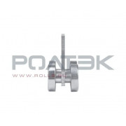 Ролтэк 210.RC55 Тележка для подвесных ворот с отверстиями для подвешивания груза до 200 кг. МИКРО (RC55)